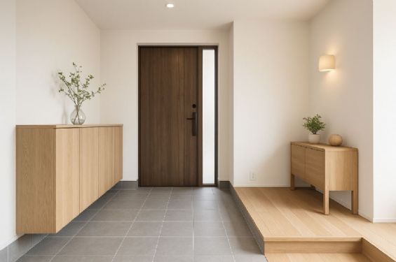 玄關高低差設計全攻略：美感、防污、收納與無障礙一次搞定